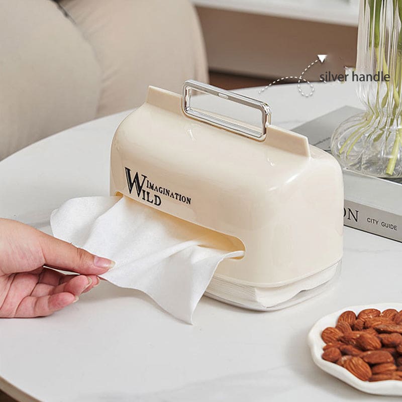 Solid Tissue Paper Box, Napkin Dispenser Container, Desktop Tissue Holder, Multipurpose Scarves Box, Modern Style Handkerchief Box Solid Tissue Paper Box, Napkin Dispenser Container, Desktop Tissue Holder, Multipurpose Scarves Box, Modern Style Handkerchief Box